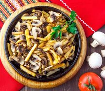 Картошка с грибами