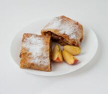 Штрудель с яблоками