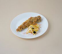 Минтай жареный