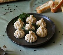 Хинкали с мясом козлёнка