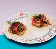 Тако с реберным мясом