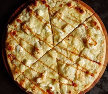 Пицца весёлая креветка