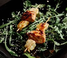 Брошет с филе бедра цыплёнка