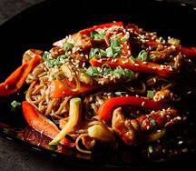 Лапша Удон со свининой