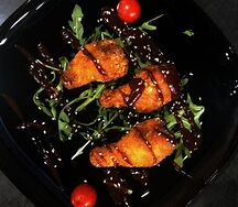 Крылья куриные с соусом барбекю