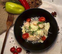 Салат Цезарь с цыпленком
