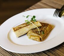 Блины с сыром