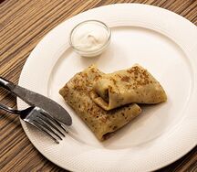 Блины с мясом 