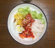Поке с курицей