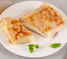 Блинчик с творогом