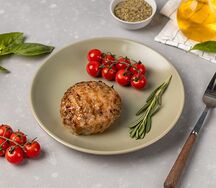 Сочная мясная котлета