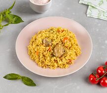 Плов из мяса курицы