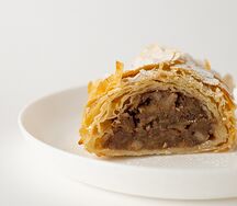 Штрудель яблочный