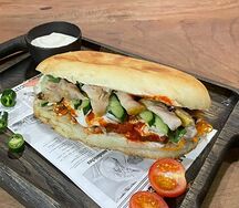 Шаурма в лепешке