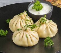 Хинкали с бараниной