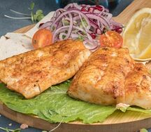 Судак на мангале