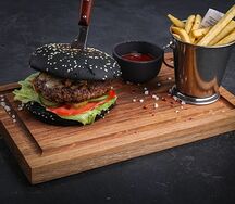 Блек чиз бургер