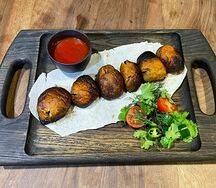 Грибы на мангале