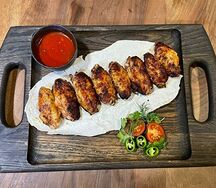 Шашлык из куриных крыльев