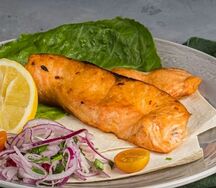 Сёмга на мангале