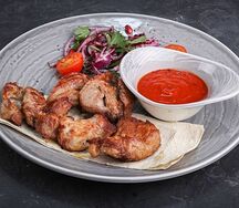 Шашлык из cвинoй шеи