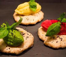 Котлета куриная на пару с картофельным пюре