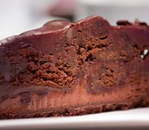 Муссовый торт Три шоколада