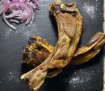 Шашлык из баранины на кости