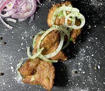 Шашлык из свининого окорока