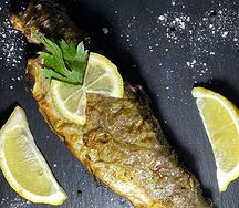 Шашлык из форели на мангале