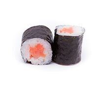 С копченым лососем