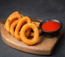 Луковые кольца в панировке