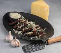 Гренки с чесноком