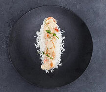 Креветки в сливочном соусе