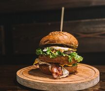 Двойной шеф-бургер