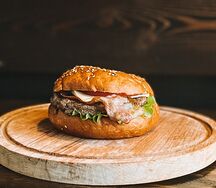 Барбекю бургер