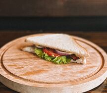 Сэндвич с беконом маленький