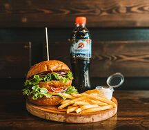 Двойной чизбургер комбо