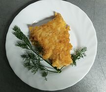 Филе судака жаренное