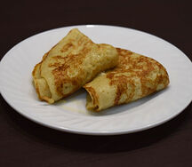 Блинчики с маслом