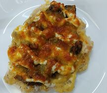 Куриное филе с грибами