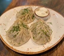 Манты по-узбекски с говядиной