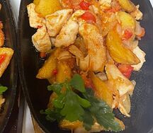 Жаркое из курицы с овощами