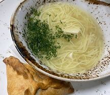 Лапша с треугольником