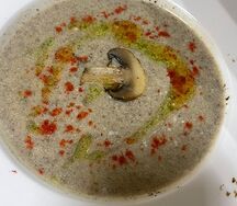 Крем-суп грибной