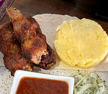 Люля-кебаб курица с сыром