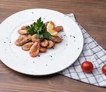 Креветки отварные
