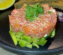 Тартар из лосося