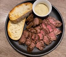 Ростбиф с горчичным соусом