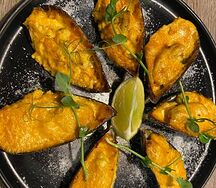 Мидии в соусе том ям